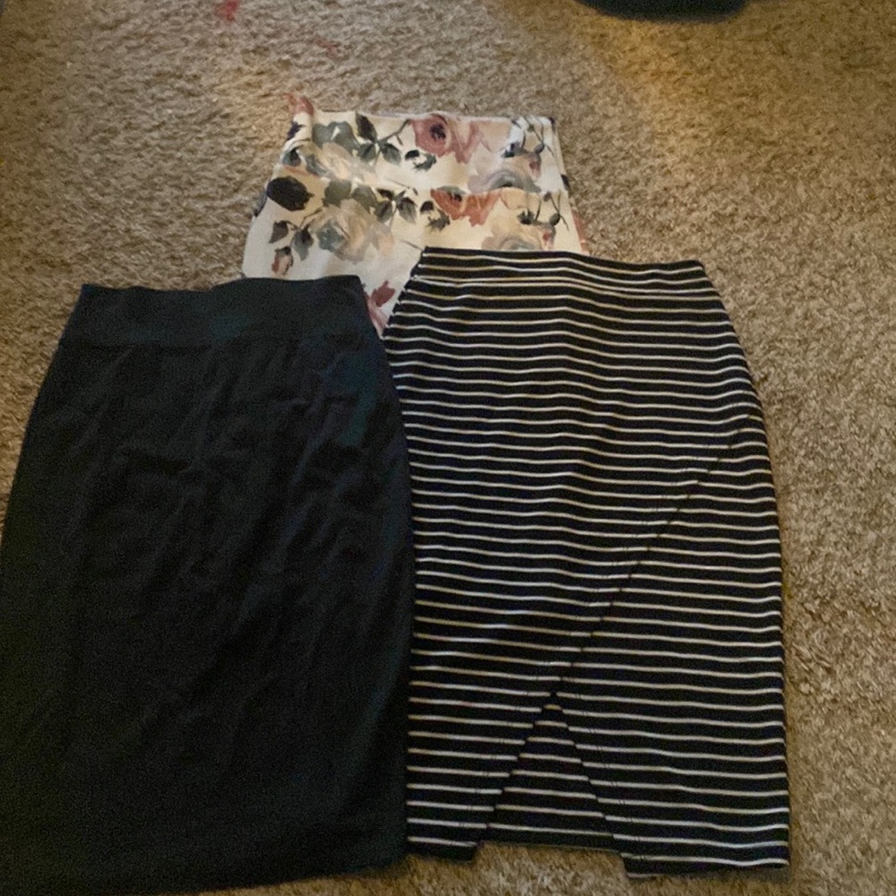 Pencil skirts